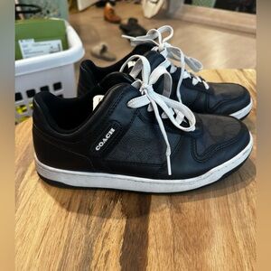 Coach Women’s Black and White Sneakers